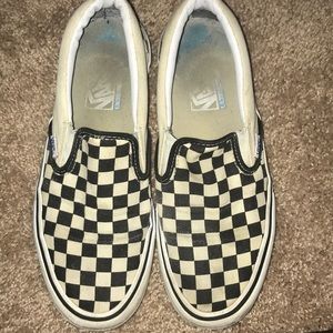 Checkered Vans